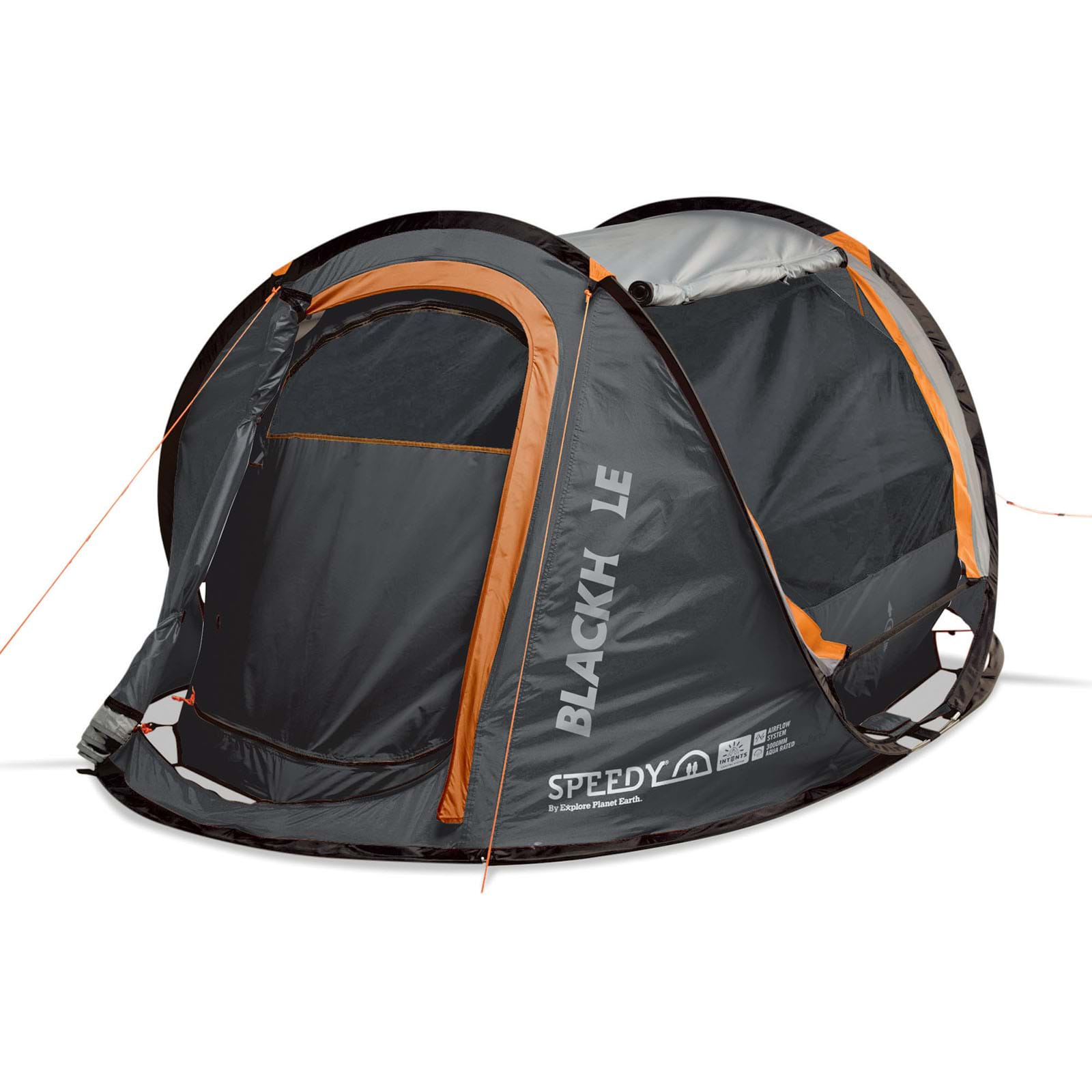 Pop up two outlet person tent